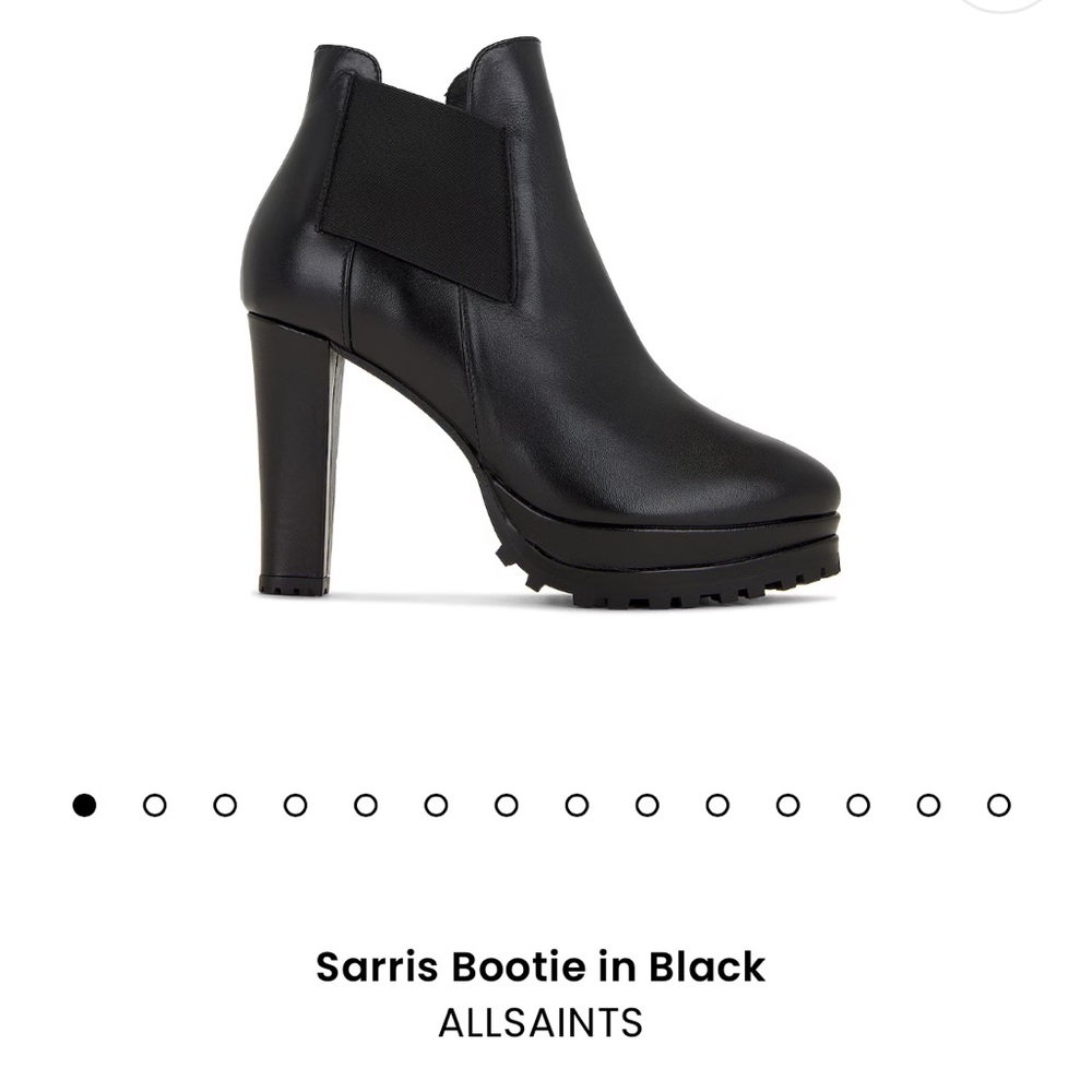 All Saints Sarris Bootie in Black size 40/US 10